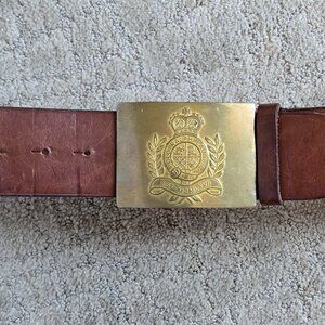 Ralph Lauren Belt with Crest Buckle